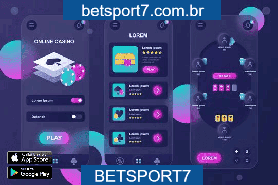 BETSPORT7 App Mobile - Android e iOS